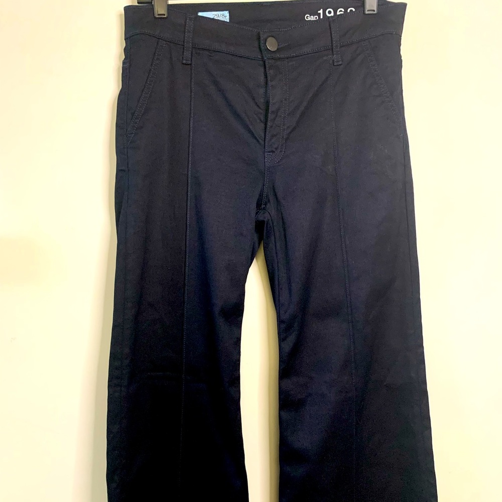 Gap High Rise Navy Trousers